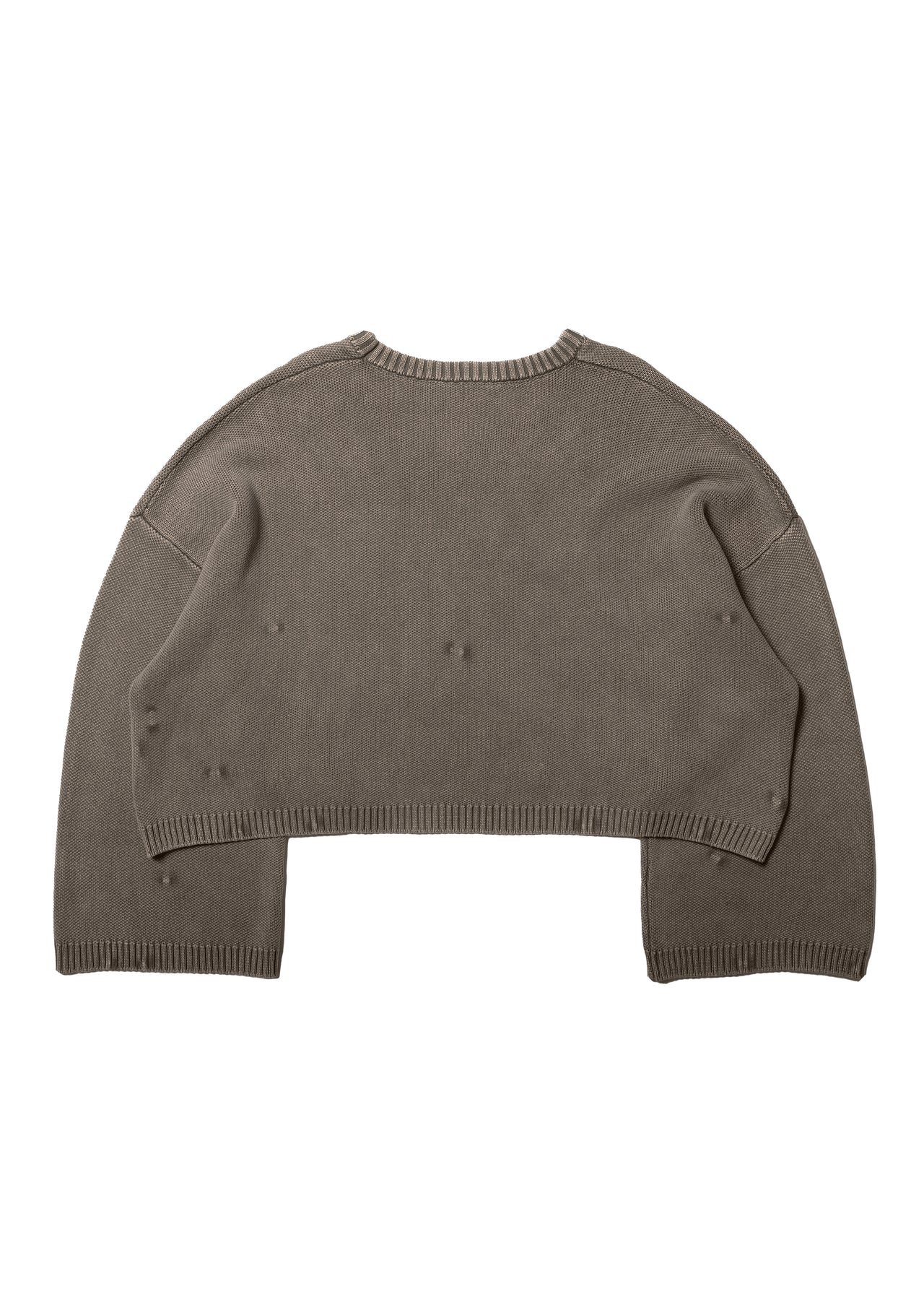 WASHED STARDUST KNIT SWEATER