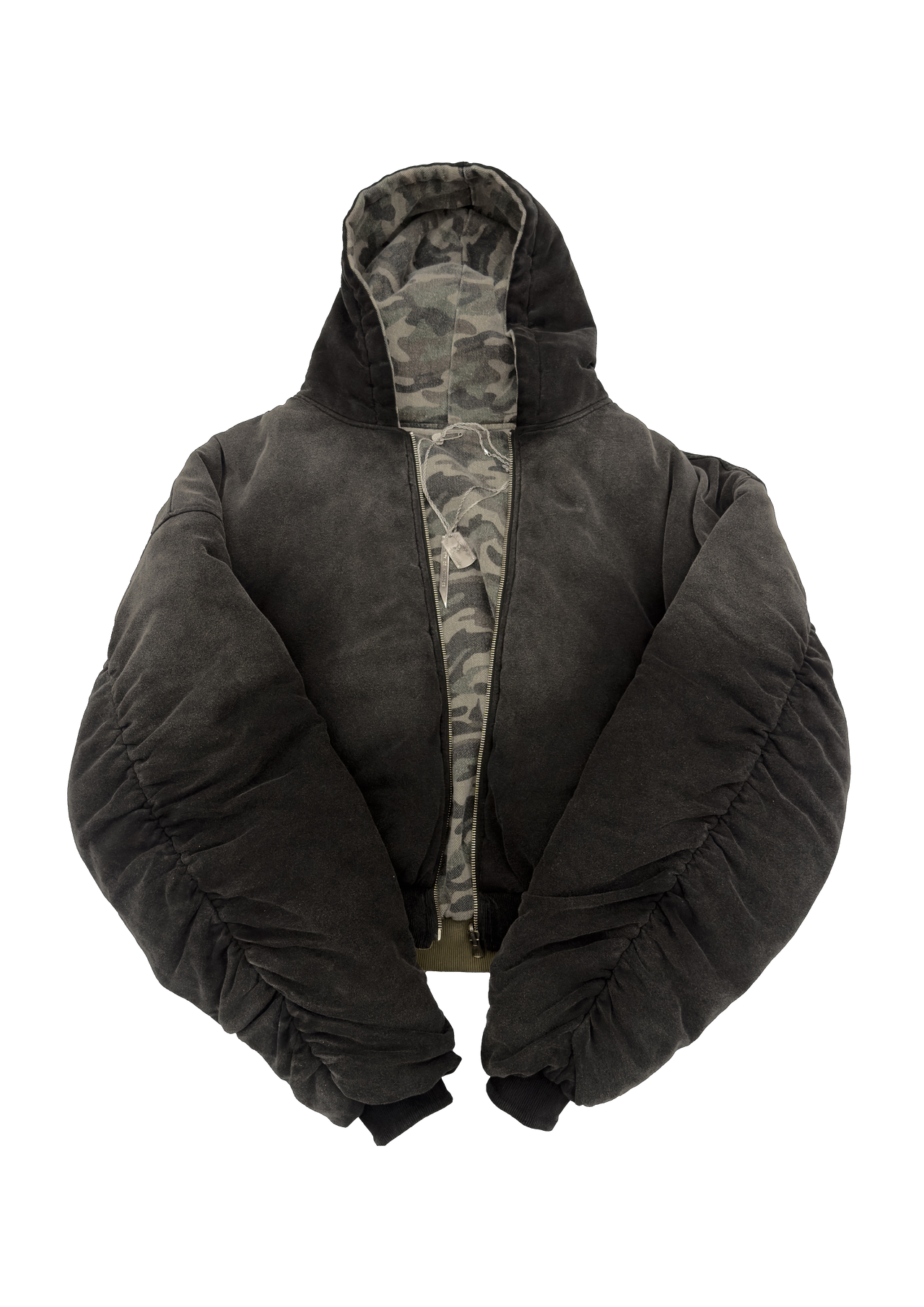 REVERSIBLE T3 CAMO BOMBER JACKET