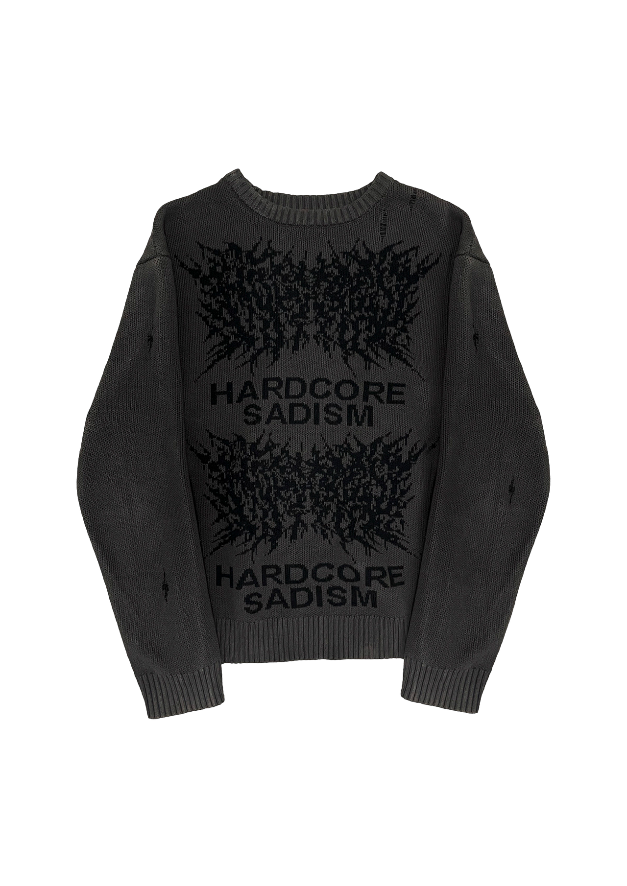 HARDCORE METAL KNIT SWEATER