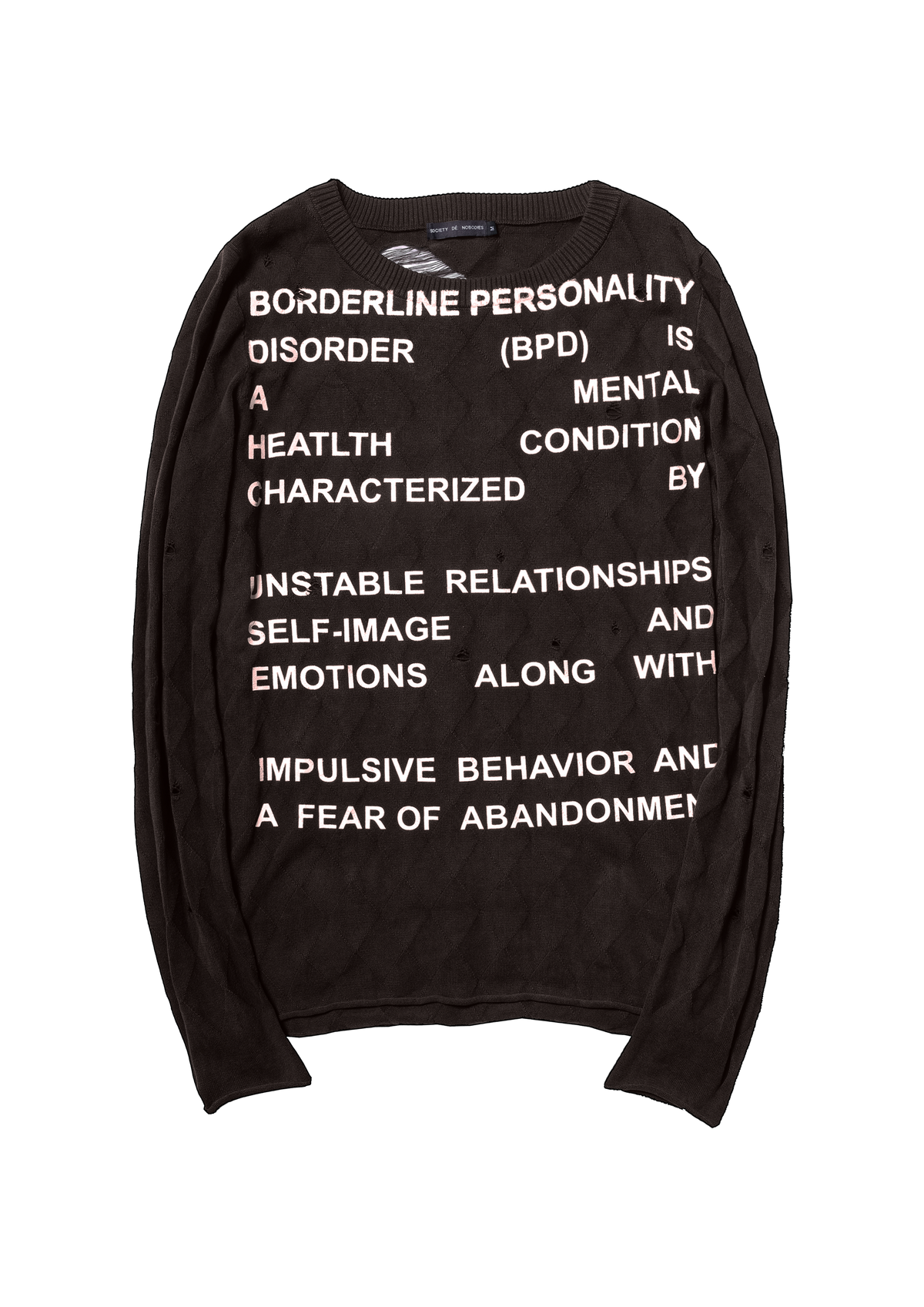 BORDERLINE KNIT LONGSLEEVE