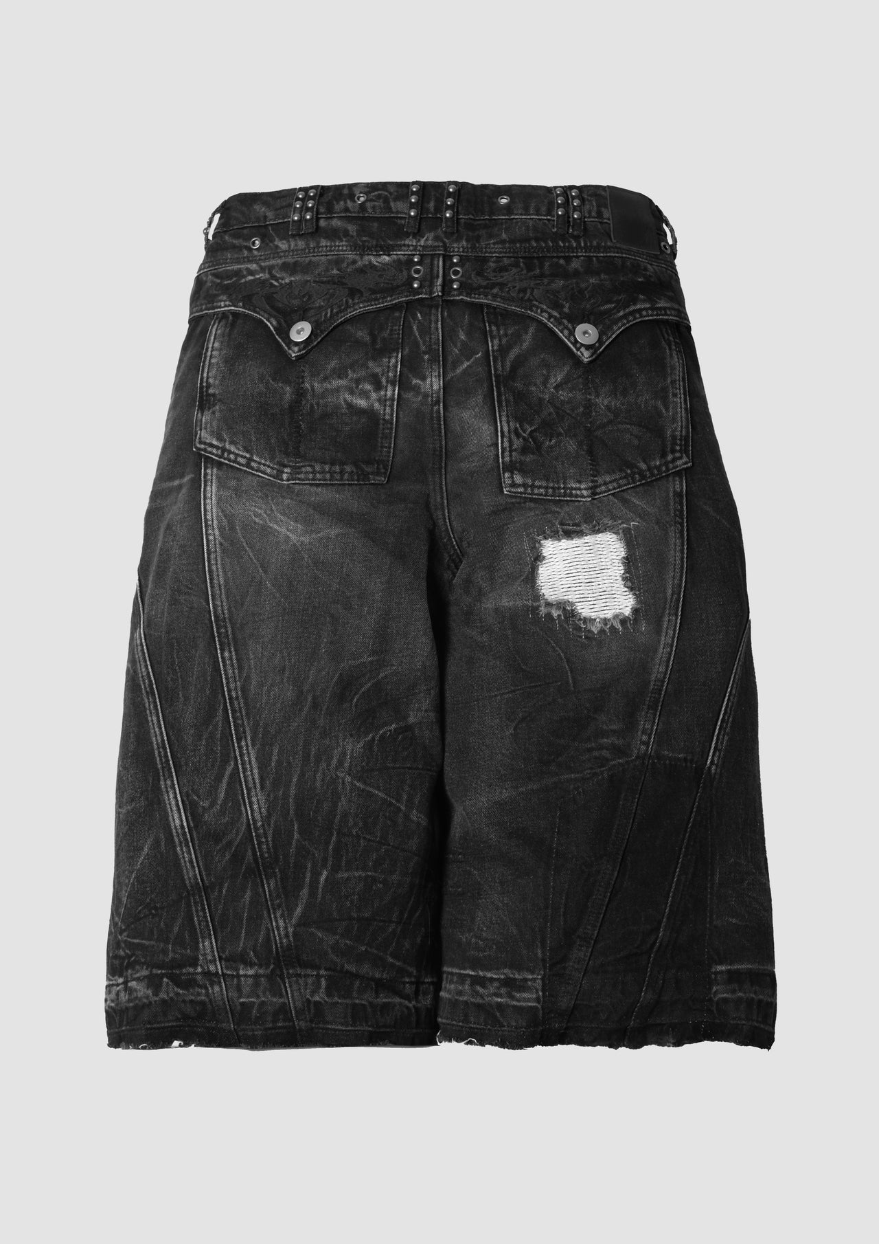 RAVER DENIM SHORTS 001