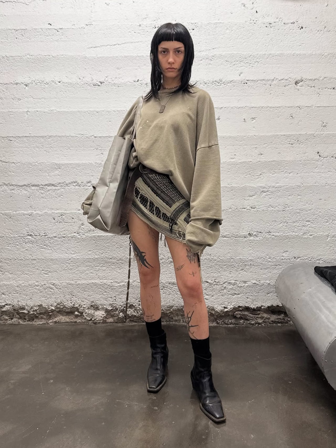 DOUBLE LAYERED SWEATER (SAMPLE)