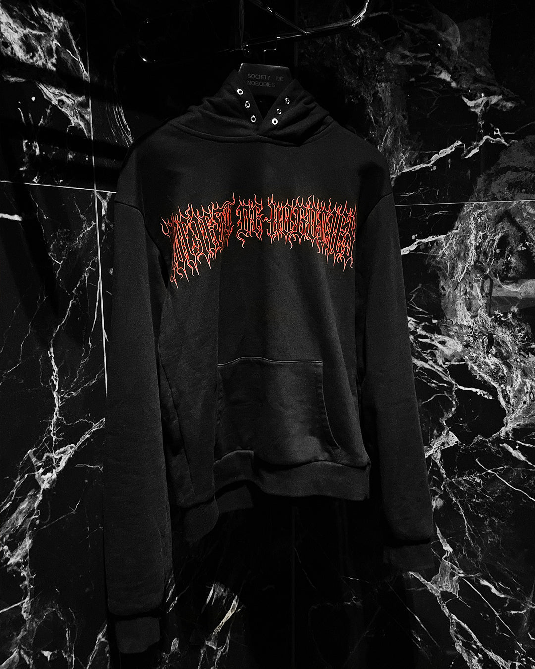 RAVER METAL LOGO HOODIE