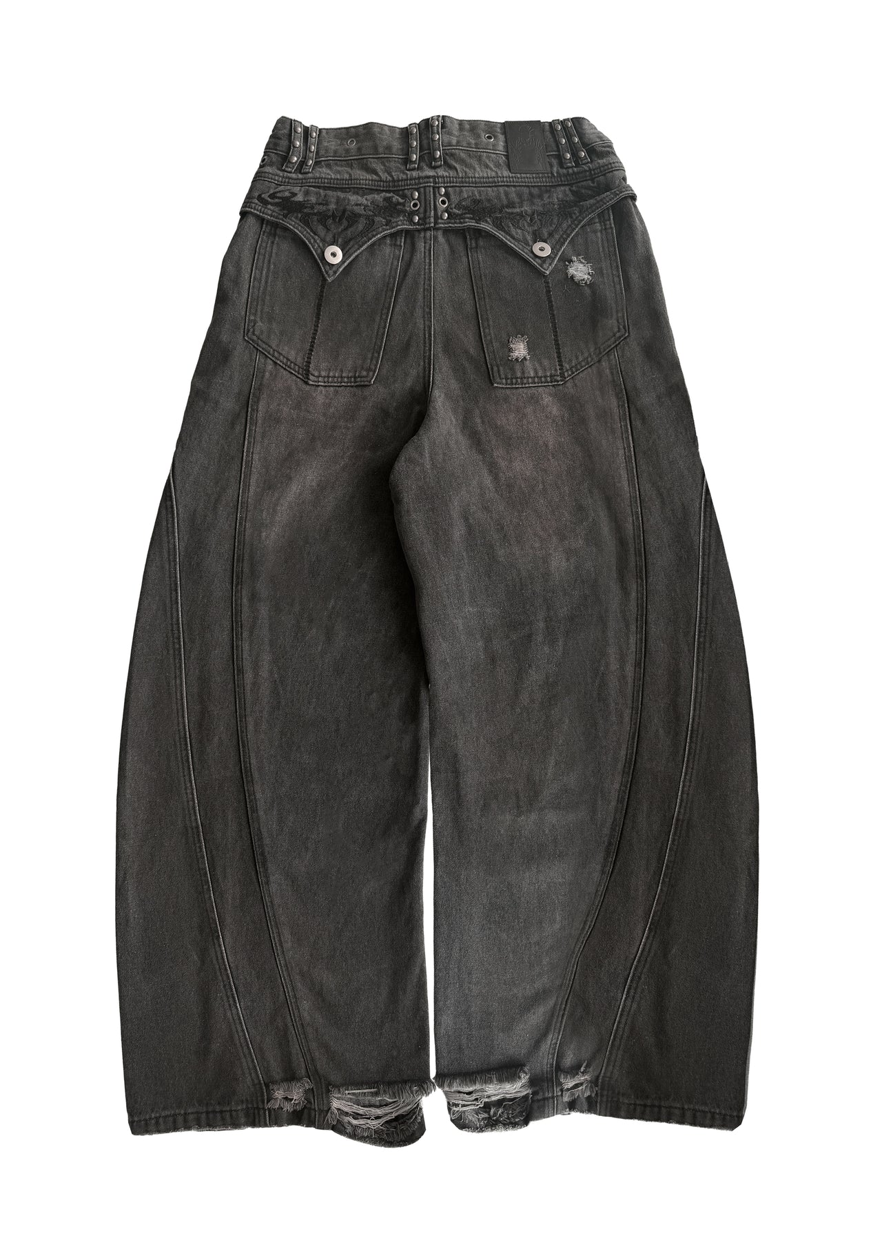 MANIAC 1883 WASH BAGGY DENIM 003