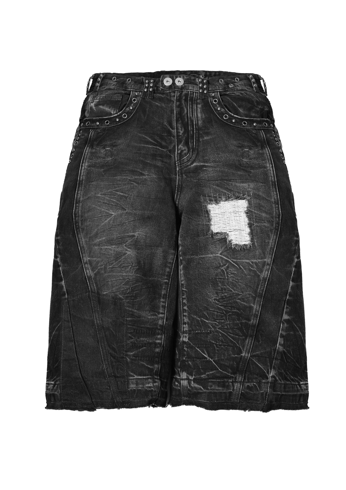 RAVER DENIM SHORTS 001