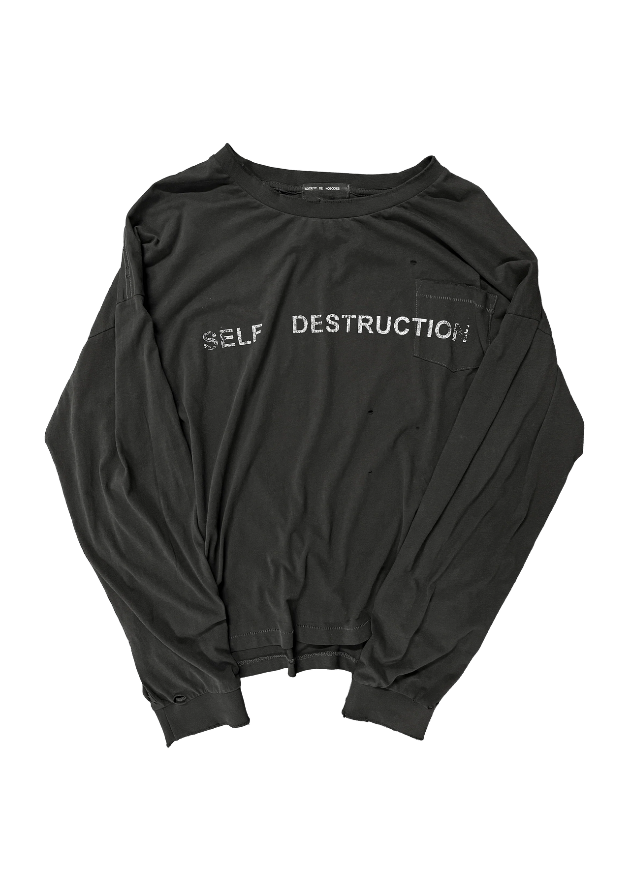 SELF DESTRUCTION LS TEE