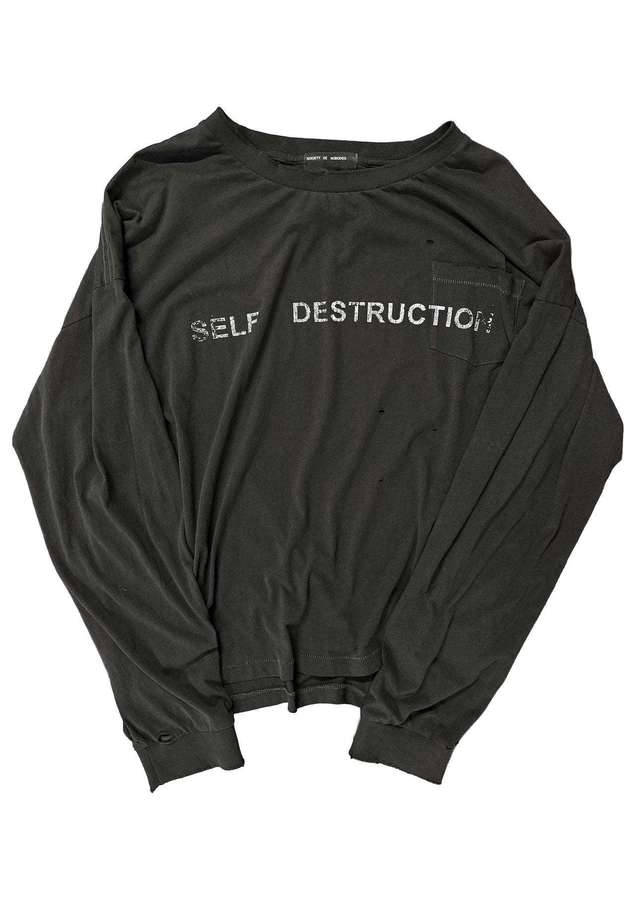 SELF DESTRUCTION LS TEE