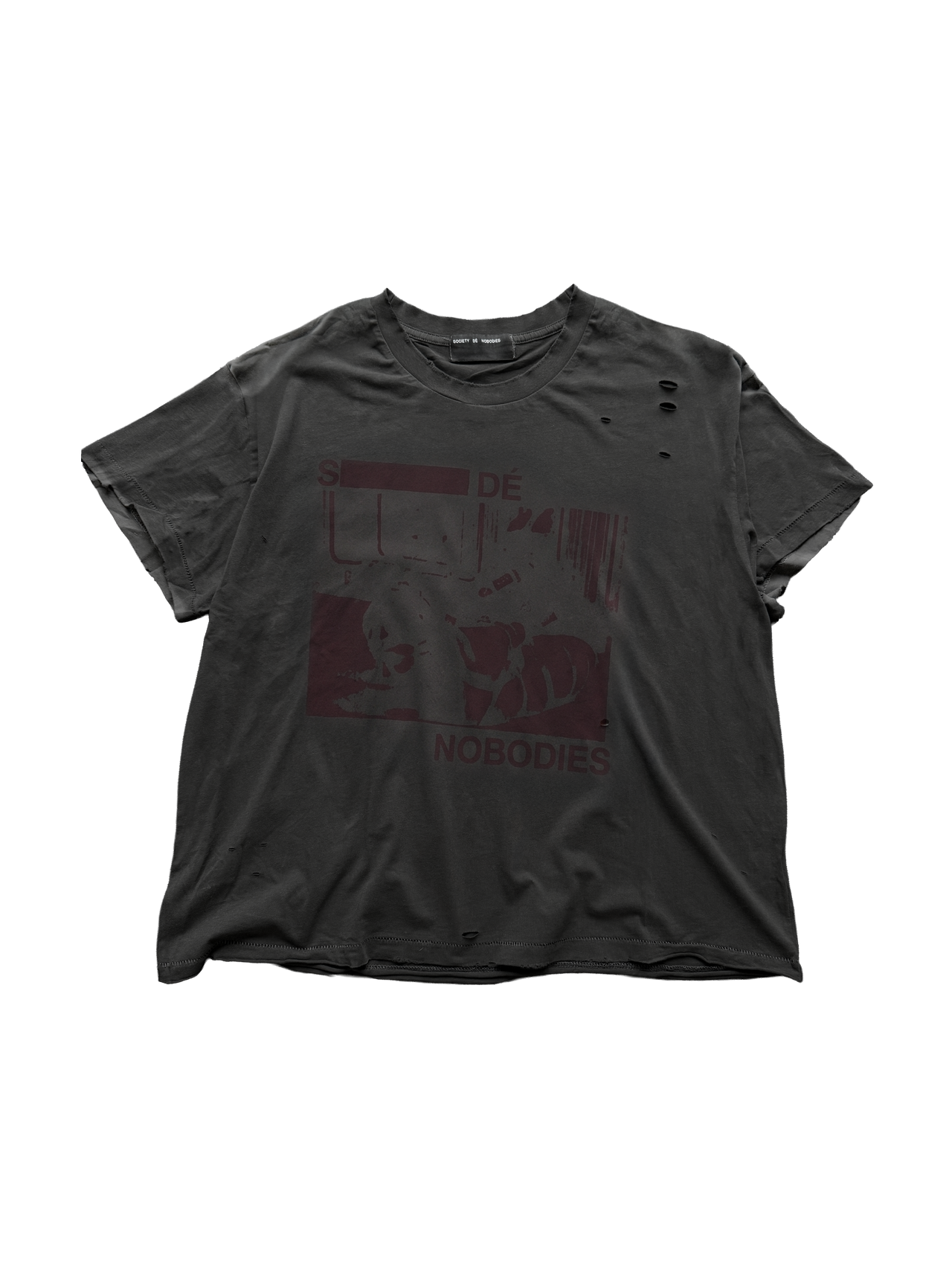 RED CLASSIC LOGO TEE