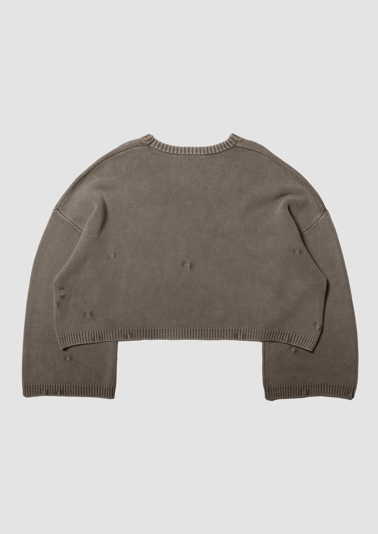 WASHED STARDUST KNIT SWEATER