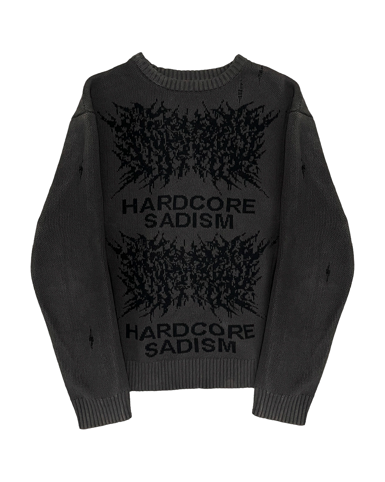 HARDCORE METAL KNIT SWEATER