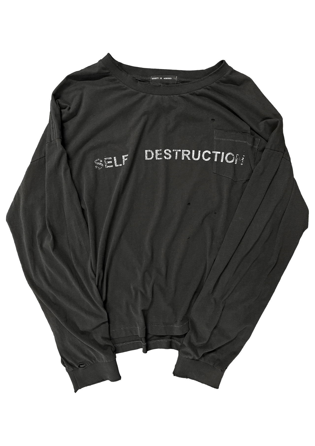 SELF DESTRUCTION LS TEE