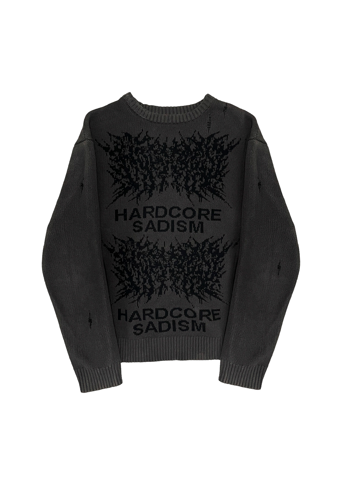 HARDCORE METAL KNIT SWEATER