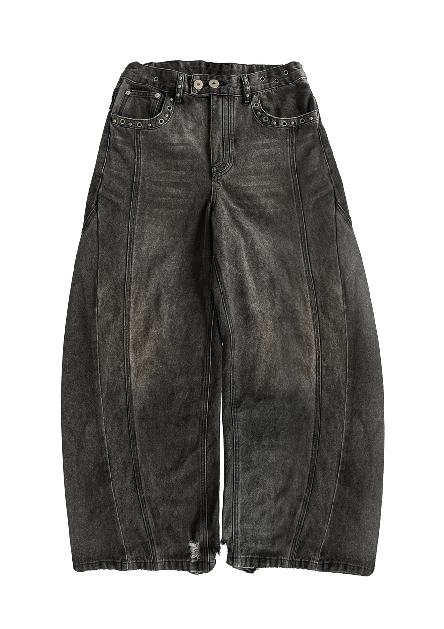MANIAC 1883 WASH BAGGY DENIM 003