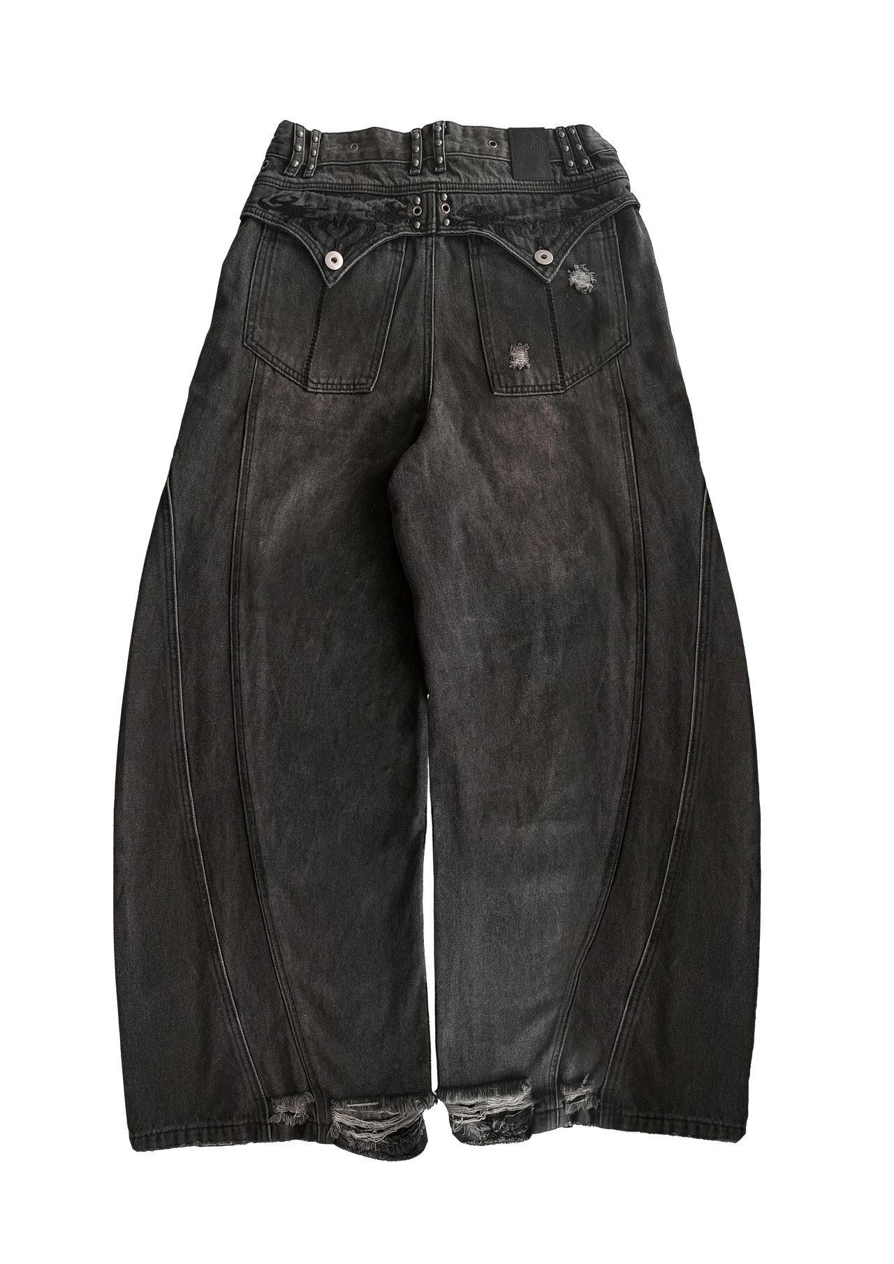 MANIAC 1883 WASH BAGGY DENIM 003